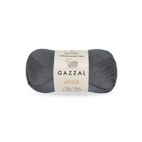 Gazzal 2455 Koyu Gri 50 gr Giza El Örgü İpi