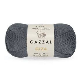 Gazzal 2455 Koyu Gri 50 gr Giza El Örgü İpi