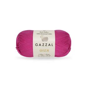 Gazzal 2469 Fuşya 50 gr Giza El Örgü İpi
