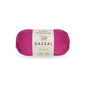 Gazzal 2469 Fuşya 50 gr Giza El Örgü İpi