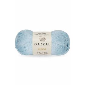 Gazzal 2473 Açık Mavi 50 gr Giza El Örgü İpi