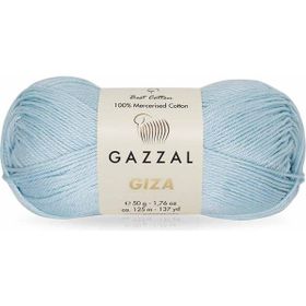 Gazzal 2473 Açık Mavi 50 gr Giza El Örgü İpi