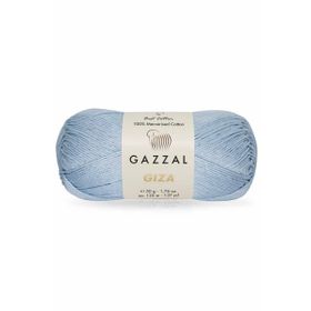 Gazzal 2474 Açık Mavi 50 gr Giza El Örgü İpi