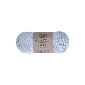 Gazzal 2474 Açık Mavi 50 gr Giza El Örgü İpi