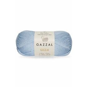 Gazzal 2474 Açık Mavi 50 gr Giza El Örgü İpi
