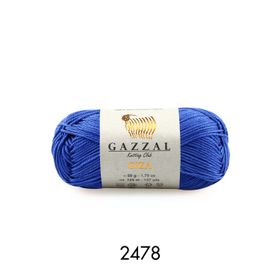 Gazzal 2478 Mavi 50 gr Giza El Örgü İpi
