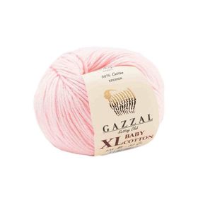 Gazzal 3411 Açık Pembe Baby Cotton El Örgü İpi