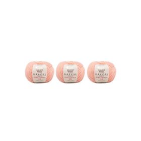 Gazzal 3412 Baby Cotton 25 gr 3'lü El Örgü İpi
