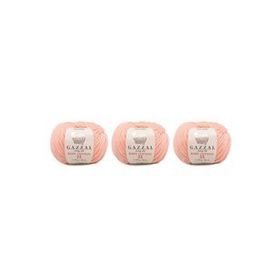 Gazzal 3412 Baby Cotton 25 gr 3'lü El Örgü İpi