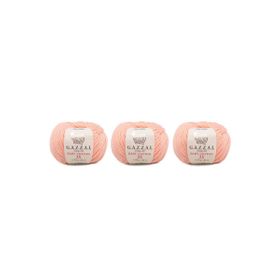 Gazzal 3412 Baby Cotton 25 gr 3'lü El Örgü İpi