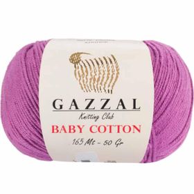 Gazzal 3414 Lila Baby Cotton 25 El Örgü İpi