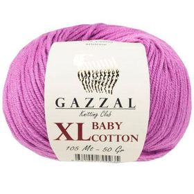 Gazzal 3414 Lila Baby Cotton 25 El Örgü İpi