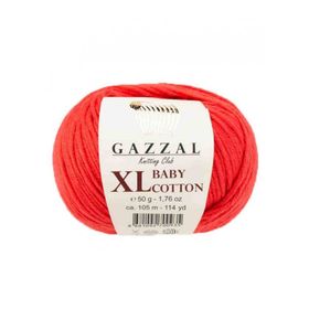 Gazzal 3418 Kırmızı Baby Cotton Xl El Örgü Ipi