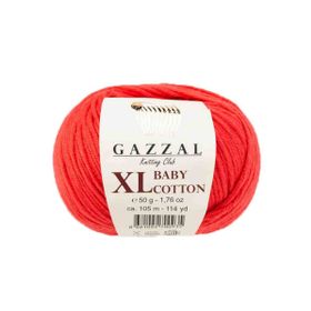 Gazzal 3418 Kırmızı Baby Cotton Xl El Örgü Ipi