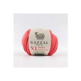 Gazzal 3418 Kırmızı Baby Cotton Xl El Örgü Ipi