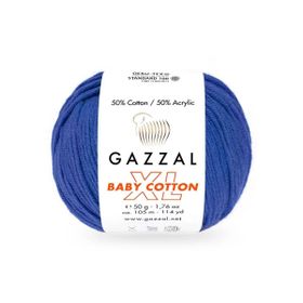 Gazzal 3421 Baby Cotton XL 3'lü El Örgü İpi