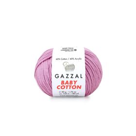 Gazzal 3422 50 gr Baby Cotton El Örgü İpi