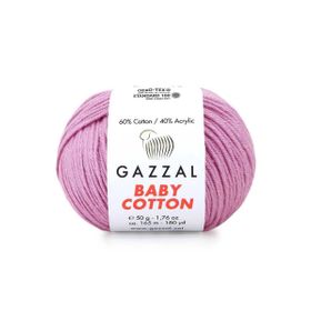 Gazzal 3422 Pembe Baby Cotton Xl El Örgü İpi