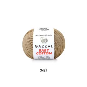 Gazzal 3424 50 gr Baby Cotton El Örgü İpi