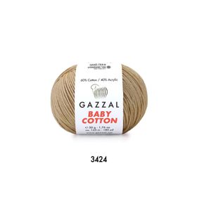 Gazzal 3424 50 gr Baby Cotton El Örgü İpi