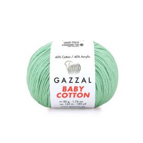 Gazzal 3425 Su Yeşili Baby Cotton El Örgü Ipi