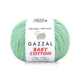 Gazzal 3425 Su Yeşili Baby Cotton El Örgü Ipi