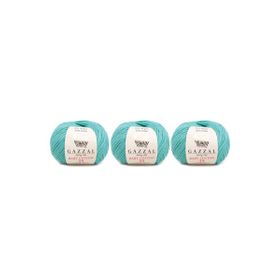 Gazzal 3426 Baby Cotton 25 gr 3'lü El Örgü İpi