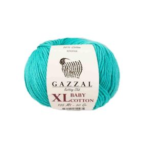 Gazzal 3426 Turkuaz Baby Cotton 25 El Örgü İpi