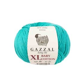 Gazzal 3426 Turkuaz Baby Cotton 25 El Örgü İpi