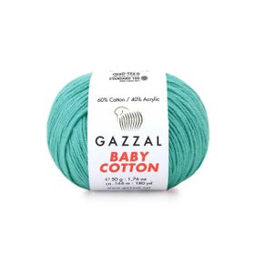Gazzal 3426 Turkuaz Baby Cotton El Örgü İpi