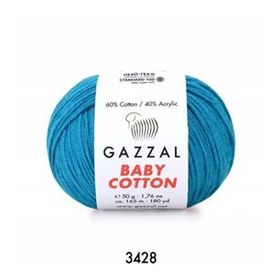 Gazzal 3428 50 gr Baby Cotton El Örgü İpi