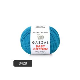 Gazzal 3428 50 gr Baby Cotton El Örgü İpi