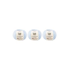 Gazzal 3429 Baby Cotton 25 gr 3'lü El Örgü İpi