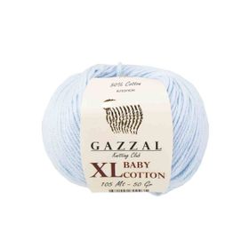 Gazzal 3429 Bebe Mavi Baby Cotton Xl El Örgü Ipi