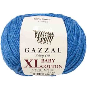 Gazzal 3431 Koyu Mavi Baby Cotton El Örgü İpi
