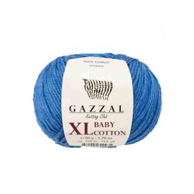 Gazzal 3431 Koyu Mavi Baby Cotton Xl El Örgü İpi