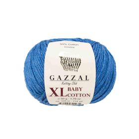 Gazzal 3431 Koyu Mavi Baby Cotton Xl El Örgü İpi