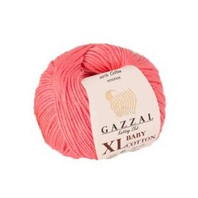 Gazzal 3435 Pembe Baby Cotton Xl El Örgü Ipi
