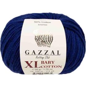 Gazzal 3438 Lacivert Baby Cotton El Örgü Ipi