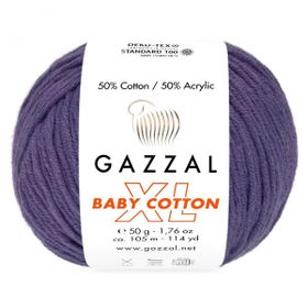 Gazzal 3440 50 gr Baby Cotton El Örgü İpi