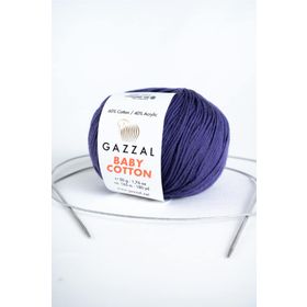 Gazzal 3440 50 gr Baby Cotton El Örgü İpi