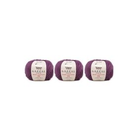 Gazzal 3441 Baby Cotton 25 gr 3'lü El Örgü İpi