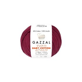 Gazzal 3442 50 gr Baby Cotton El Örgü İpi