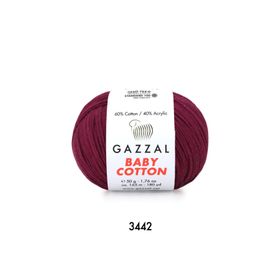 Gazzal 3442 50 gr Baby Cotton El Örgü İpi