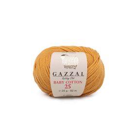 Gazzal 3447 Bal Köpüğü Baby Cotton 25 El Örgü İpi