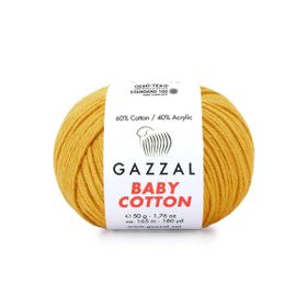 Gazzal 3447 Bal Köpüğü Baby Cotton 25 El Örgü İpi