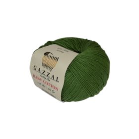 Gazzal 3449 Yeşil Baby Cotton El Örgü Ipi