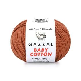 Gazzal 3454 50 gr Baby Cotton El Örgü İpi