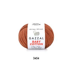 Gazzal 3454 50 gr Baby Cotton El Örgü İpi