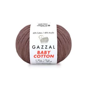 Gazzal 3455 50 gr Baby Cotton El Örgü İpi